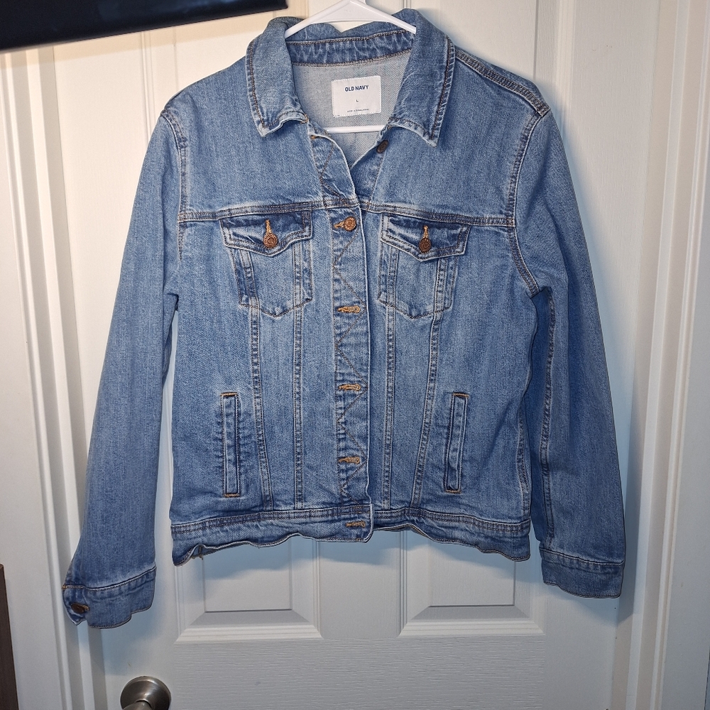 Old Navy Light Blue Denim Jean Jacket